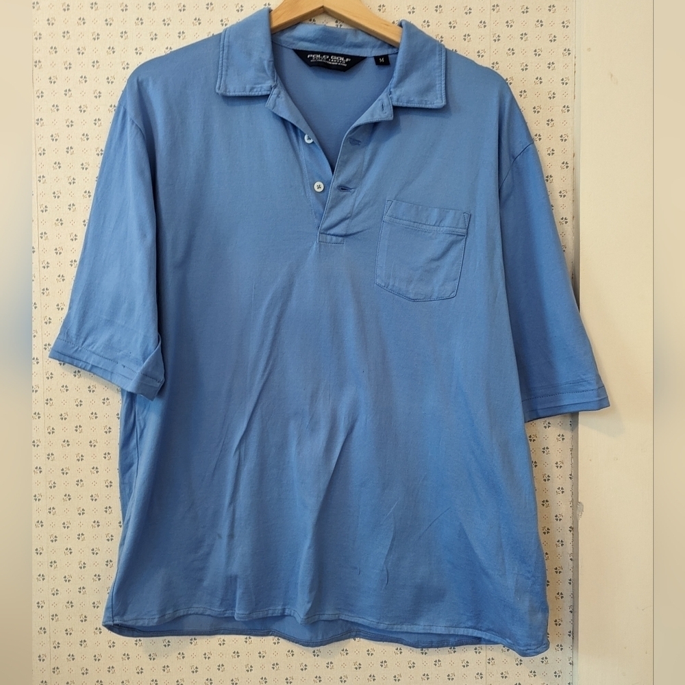 Polo Ralph Lauren Golf Medium M short sleeve men's shirt NWOT pima cotton